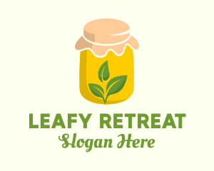 Fermented Herbal Jar logo design