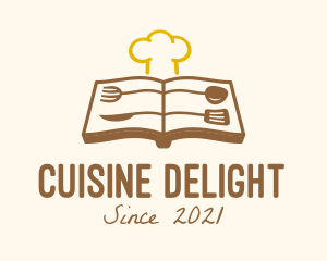 Kitchen Recipe Book  logo design