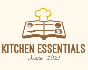 Kitchen Recipe Book  logo design