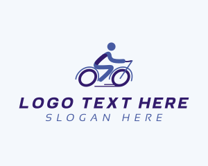 Bike Cyclist Athlete logo