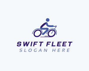 Bike Cyclist Athlete Logo