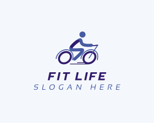 Bike Cyclist Athlete logo