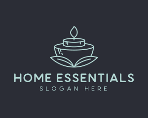 Home Decor Candlelight logo design