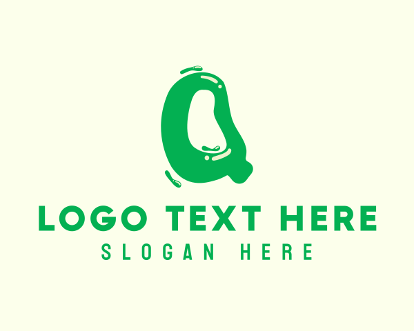 Green Juice logo example 2