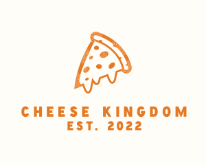 Cheesy Pizza Slice logo