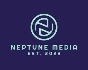 Media Company Letter N logo design