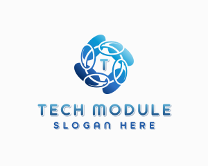 Software Tech Cybersecurity logo design