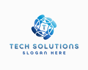 Software Tech Cybersecurity logo design