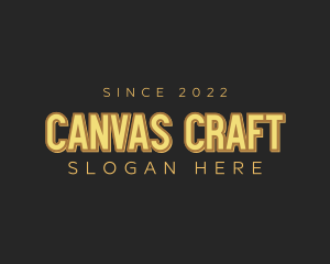 Retro Craft Business logo design