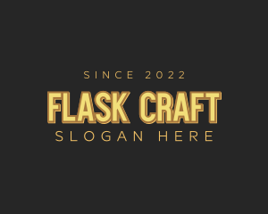 Retro Craft Business logo design