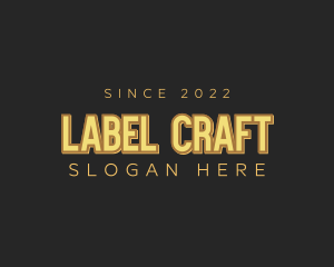 Retro Craft Business logo design