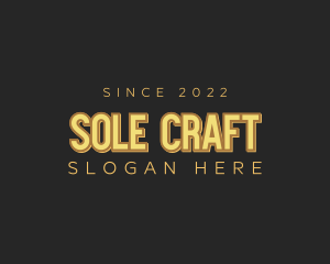 Retro Craft Business logo design