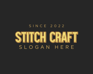 Retro Craft Business logo design