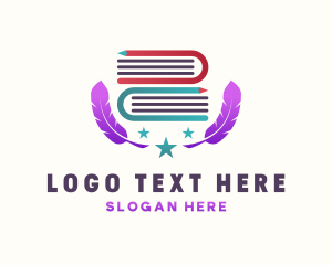 Feather Book Education logo