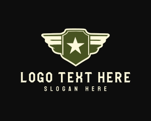 Air Force Army Shield logo