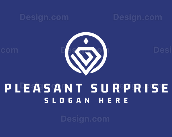 Luxury Diamond Gem Logo