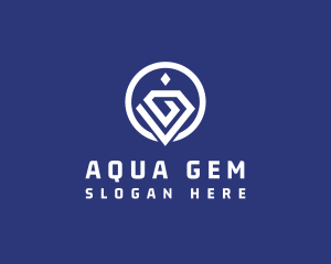 Luxury Diamond Gem logo design