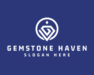 Luxury Diamond Gem logo design