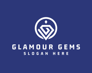 Luxury Diamond Gem logo design