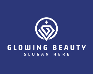 Luxury Diamond Gem logo