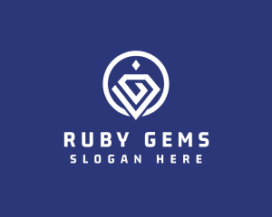 Luxury Diamond Gem logo design