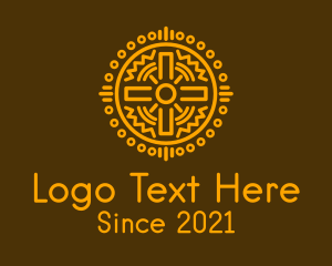 Ethnic Mayan Relic logo