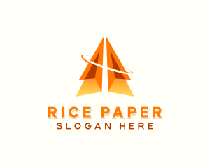 Paper Plane Logistics logo design