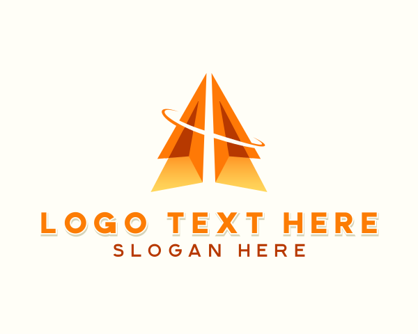 Paper Plane logo example 3