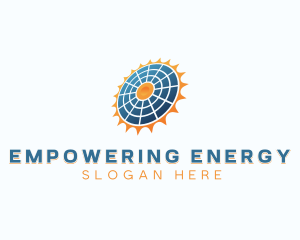 Solar Energy Power logo design