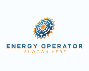 Solar Energy Power logo design