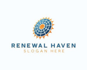 Solar Energy Power logo design