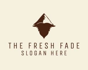 Hipster Styling Beard  logo design