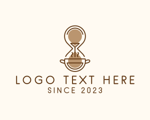 Coffee Hourglass Time logo