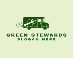 Green Food Delivery  logo design