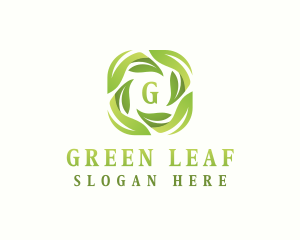 Herbal Nature Garden logo design