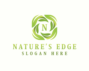 Herbal Nature Garden logo design