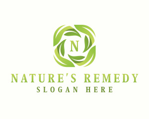 Herbal Nature Garden logo design