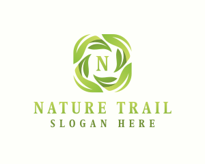 Herbal Nature Garden logo design