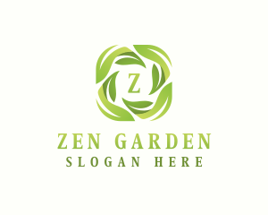 Herbal Nature Garden logo design