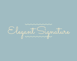 Sweet Dainty Wordmark logo design