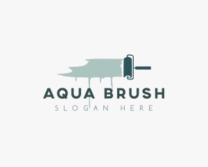 Paint Brush Renovation logo design