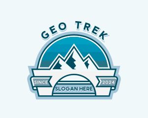 Mountain Summit Hike logo design