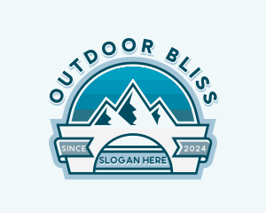 Mountain Summit Hike logo design