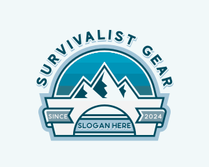 Mountain Summit Hike logo design