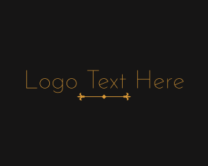 Title - Elegant Minimalistic Brand logo design