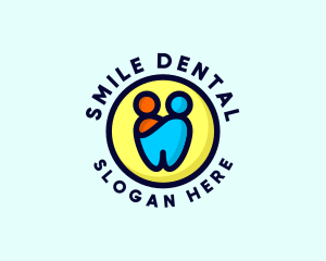 Tooth Family Dentist  logo design