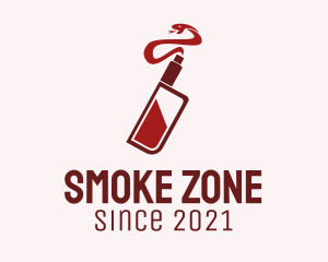 Red Snake Vape  logo design