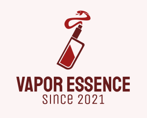 Red Snake Vape  logo design