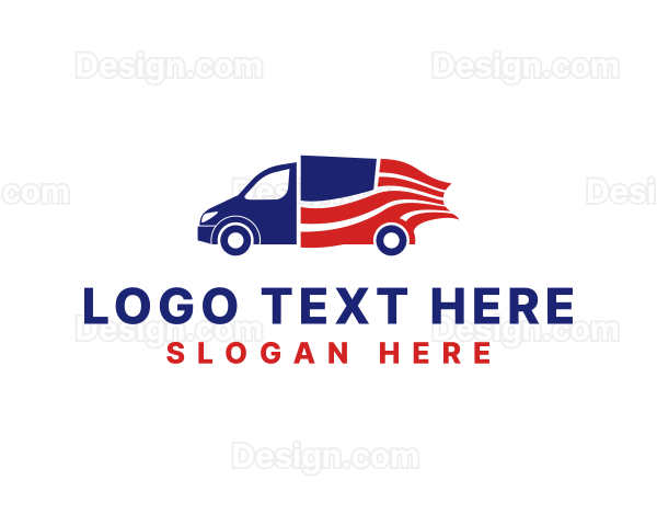 American Flag Logistics Logo