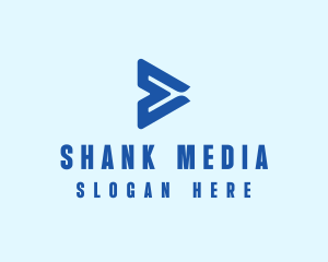 Media Player Button logo design